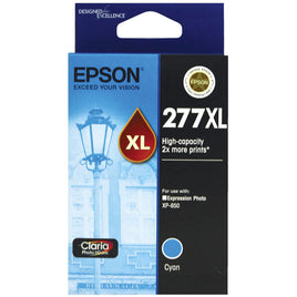1 x Genuine Epson 277XL Cyan Ink Cartridge C13T278292 - 740 Pages