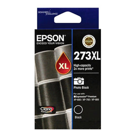 1 x Genuine Epson 273XL Photo Black Ink Cartridge C13T275192