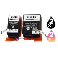 
              4 x Compatible Epson 215 Ink Cartridge C13T215192 + C13T216092
            