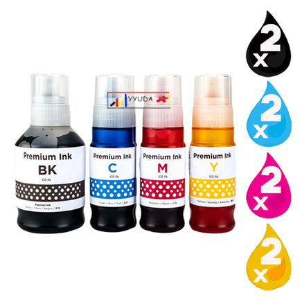 8 x Compatible Canon GI66 Ink Bottle