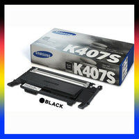 
              1 x Genuine Samsung CLT407S Black Toner Cartridge SU132A - 1,500 Pages
            