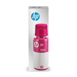 1 x Genuine HP 31 Magenta Ink Bottle 1VU27AA