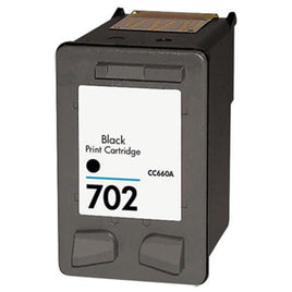 1 x Compatible HP 702 Black Inkjet Cartridge CC660AA