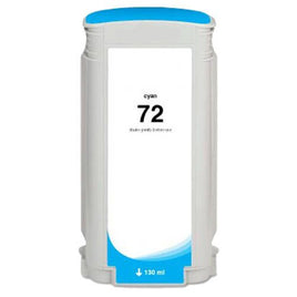 1 x Compatible HP 72 Cyan Ink Cartridge C9371A