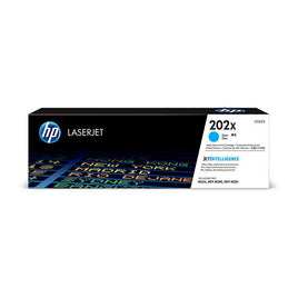 1 x Genuine HP 202X Cyan Toner Cartridge CF501X