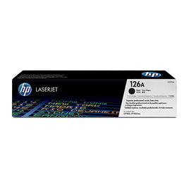 1 x Genuine HP 126A Black Toner Cartridge CE310A