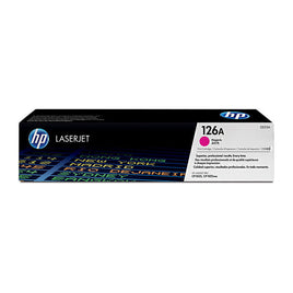 1 x Genuine HP 126A Magenta Toner Cartridge CE313A
