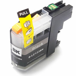 1 x Compatible Brother LC131BK / LC133BK Black Ink Cartridge LC-131BK / LC-133BK - 600 Pages