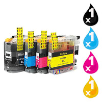 
              4 x Compatible Brother LC137XL LC135XL Ink Cartridge LC-137XL LC-135XL
            
