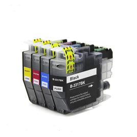 5 x Compatible Brother LC3317 Ink Cartridge LC-3317 (1BK 1C 1M 1Y)