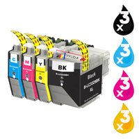 
              12 x Compatible Brother LC3329XL Ink Cartridge LC-3329XL (3BK 3C 3M 3Y)
            