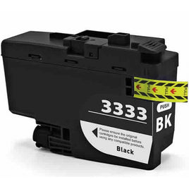 4 x Compatible Brother LC3333BK Black High Yield Ink Cartridge LC-3333BK