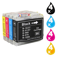 
              16 x Compatible Brother LC37 / LC57 Ink Cartridge LC-37 / LC-57
            