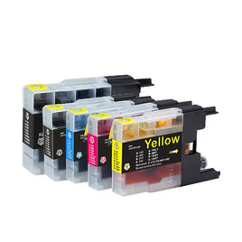 20 x Compatible Brother LC40 Ink Cartridge LC-40 (5BK 5C 5M 5Y)