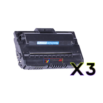 3 x Compatible Samsung ML2250D5 Black Toner Cartridge