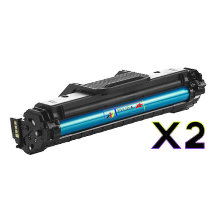 2 x Compatible Samsung MLTD117S Black Toner Cartridge (SU853A)