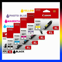 
              6 x Genuine Canon PGI-680XL CLI-681XL Ink Cartridge (1BK 1PBK 1C 1M 1Y 1PB)
            