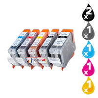
              6 x Compatible Canon PGI-5 CLI-8 Ink Cartridge
            