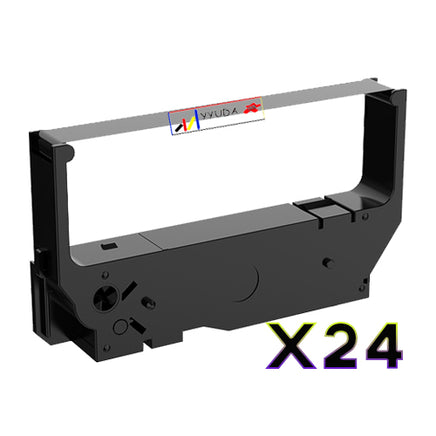 24 x Compatible Star RC200B Black Ribbon Cartridge SP200