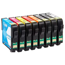 8 x Compatible Epson 159 T1590 - T1599 Ink Cartridge C13T159090 - C13T159990