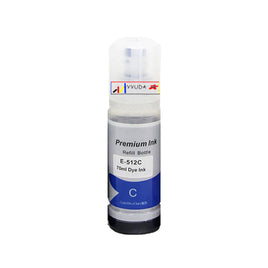 1 x Compatible Epson T512 Cyan Ink Bottle C13T00H292
