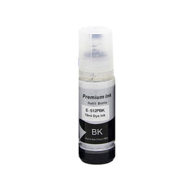 1 x Compatible Epson T512 Photo Black Ink Bottle C13T00H192