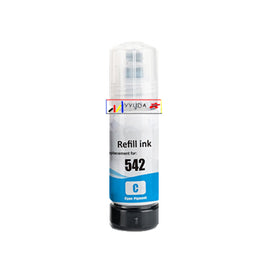 1 x Compatible Epson T542 Cyan Ink Bottle T542C