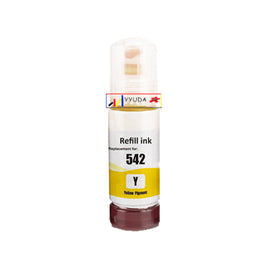 1 x Compatible Epson T542 Yellow Ink Bottle T542Y