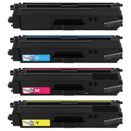 10 x Compatible Brother TN346 / TN348 / TN349 Toner Cartridge (4BK 2C 2M 2Y)