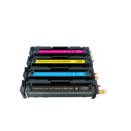4 x Compatible HP 206A Toner Cartridge W2110A - W2113A "WITHOUT CHIP" (1BK 1C 1M 1Y)