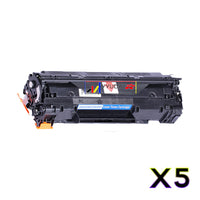 
              5 x Compatible Canon CART312 Black Toner Cartridge
            