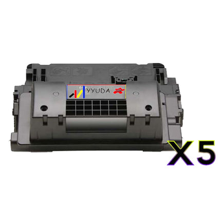 5 x Compatible HP 64X Black Toner Cartridge CC364X