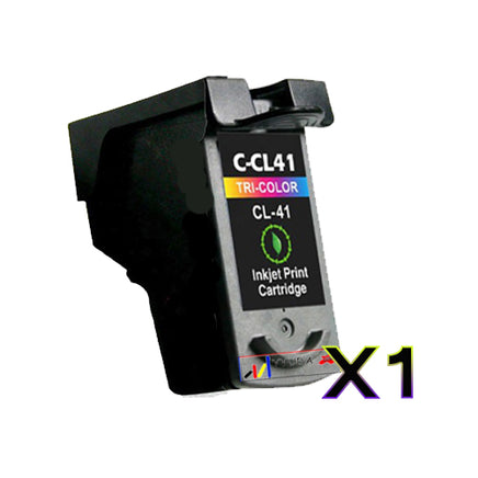 1 x Compatible Canon CL-41 Colour Ink Cartridge