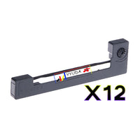 
              12 x Compatible Epson ERC09 Black Ribbon Cartridge
            