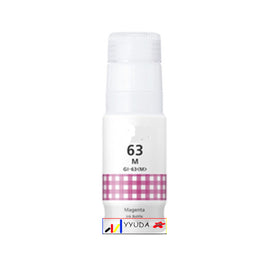 1 x Compatible Canon GI63 Magenta Ink Bottle