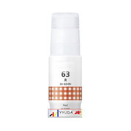 1 x Compatible Canon GI63 Red Ink Bottle