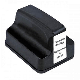 1 x Compatible HP 02 Black Ink Cartridge C8721WA