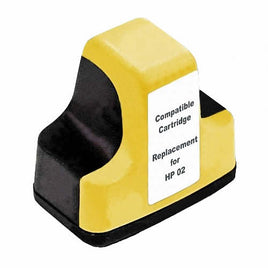 1 x Compatible HP 02 Yellow Ink Cartridge C8773WA