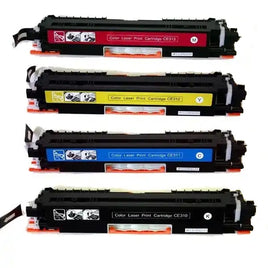 8 x Compatible HP 126A Toner Cartridge CE310A - CE313A (2BK 2C 2M 2Y)