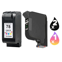 
              3 x Compatible HP 45 + HP 78 Inkjet Cartridge 51645AA + C6578DA
            