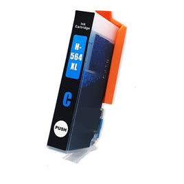 1 x Compatible HP 564XL Cyan High Yield Ink Cartridge CB323WA
