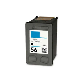 1 x Compatible HP 56 Black Inkjet Cartridge C6656AA