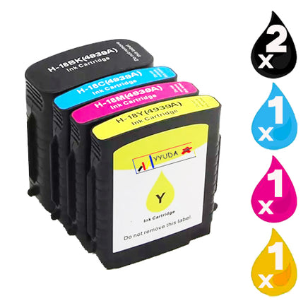 5 x Compatible HP 88 Ink Cartridge C9391A - C9396A
