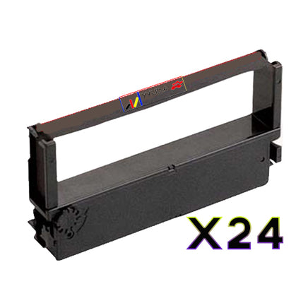 24 x Compatible Citizen IR41 Black Ribbon Cartridge IR-41B