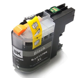 4 x Compatible Brother LC137XLBK Black Ink Cartridge LC-137XLBK