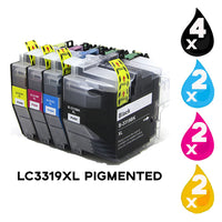 
              10 x Compatible Brother LC3319XL "PIGMENTED" Ink Cartridge LC-3319XL
            