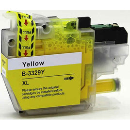 1 x Compatible Brother LC3329XLY Yellow Ink Cartridge LC-3329XLY