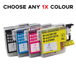 Choose Any 1 x Compatible Brother LC38 / LC67 Ink Cartridge LC-38 / LC-67