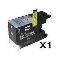 
              1 x Compatible Brother LC77XXL Black Ink Cartridge LC-77XXL
            