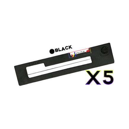 5 x Compatible Citizen MD910 / MD911 Black Ribbon Cartridge IR-91B